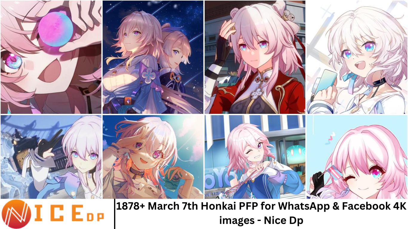 1878+ March 7th Honkai PFP for WhatsApp & Facebook 4K images - Nice Dp