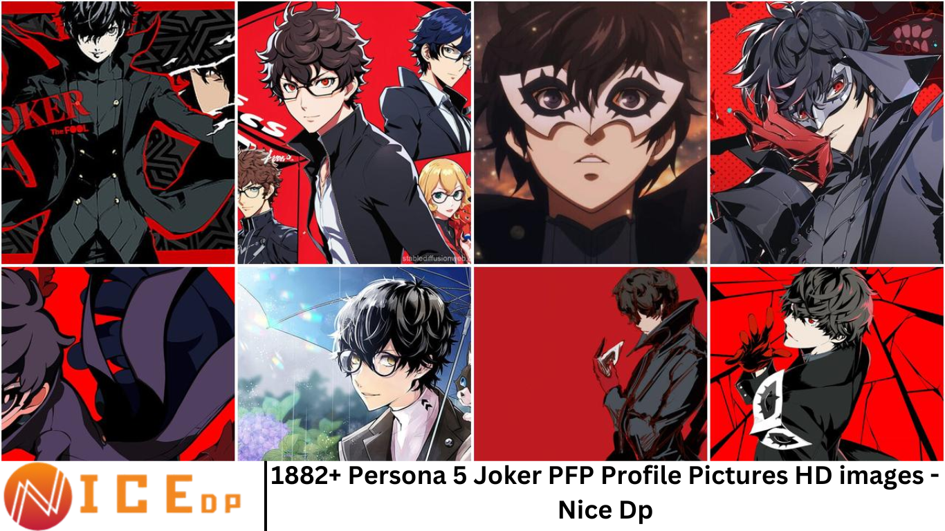 1882+ Persona 5 Joker PFP Profile Pictures HD images - Nice Dp